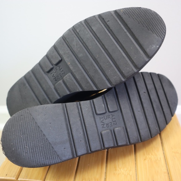 Naturalizer Black Patent Leather Lace-Up Oxfords — Women’s (Comfort Sole) Size 8 - Picture 4 of 4